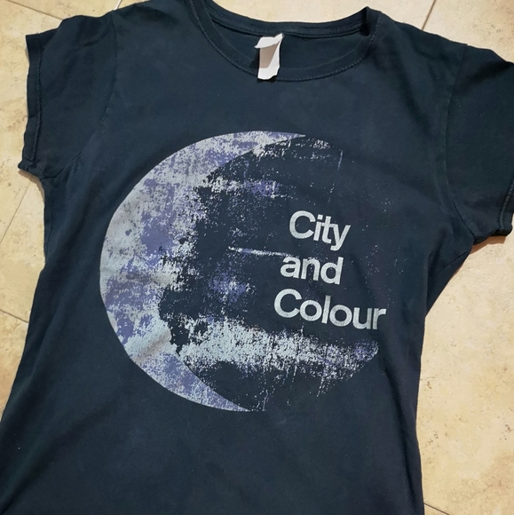 🥂2/$15  City and Color Band Tour T-shirt - Picture 2 of 11